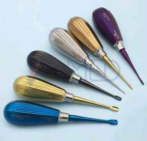 Juego de Elevadores Dentales Alados de Venta Caliente, Recubiertos, para Extracción de Dientes Quirúrgica PDL, Juego de Elevadores Dentales Veterinarios - Product Image 3