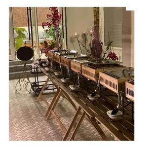 Ensemble de plats de service de chef en cuivre chauffe-plats pour buffet d'hôtel Autres fournitures d'hôtel pour servir et réchauffer les aliments - Product Image 6