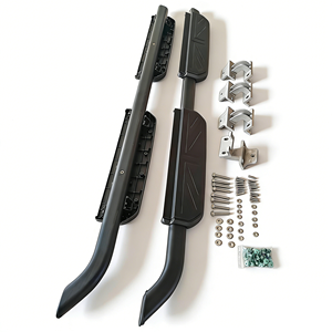 Pedana Laterale in Alluminio UJ per Defender 110 2020- Nera/Argento Antiscivolo Facile Installazione per Fuoristrada e Uso Quotidiano - Product Image 2