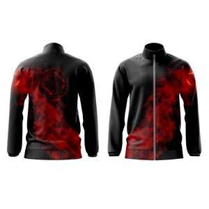 Unique Design <b>Pullover</b> Stylish Half Zipper Block Color Men's Lightweight Canvas Cotton/Nylon Front Logo Loose Fit <b>Rain</b> <b>Jacket</b> - Product Image 2
