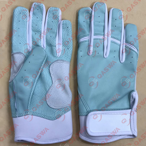 Gants de frappe de baseball à manchette courte en cuir de vachette robuste pour des performances de niveau professionnel - Product Image 4