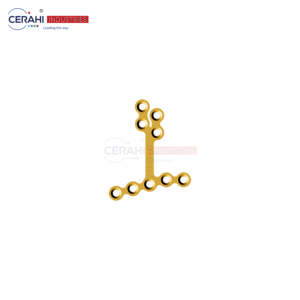 Orthognathic Reversible 0.6T Buttress <b>Plate</b> Manual <b>Power</b> Source Class II Instrumentation Left and Right T <b>Plate</b> - Product Image 6