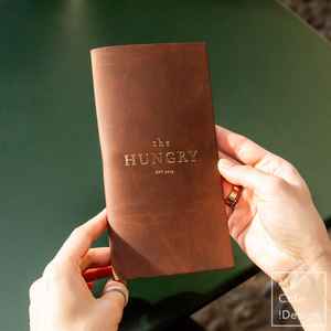 Porte-chéquier en cuir véritable Cross Hatch LBH-0154 fabriqué au Pakistan porte-cartes porte-cartes porte-monnaie pour hôtel et restaurant - Product Image 5