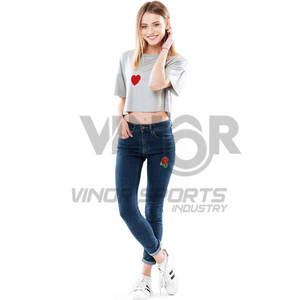 Tissu sergé brodé fer sur patchs assortis mignon bricolage Applique vestes Jeans sacs à dos accessoires de couture décoratifs - Product Image 5