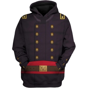 Repro d'uniforme d'infanterie de style français des années 1940 conçu en mélange de polyester de qualité supérieure avec passepoil décoratif - Product Image 4