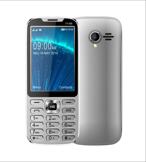 OEM/ODM Your Brand 3.5 Inch Screen Dual Sim Metal Frame Keypad Cell Phones Bar Feature Phone 4g Phone