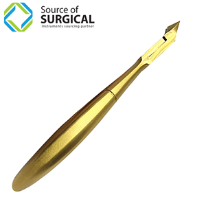 Professional High Quality Nail <b>Cuticle</b> Nipper with Gold Titanium Color - Product Image 4