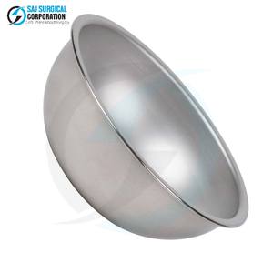 Lavabo de acero inoxidable Holloware instrumento Manual reutilizable calidad alemana para procedimientos quirúrgicos hospitalarios esterilización médica - Product Image 2