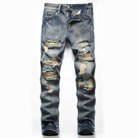 Jeans de grande taille pour hommes, vêtements de travail, jeans pour hommes, pantalons droits décontractés en jean de haute qualité, à la mode pour hommes, sur mesure