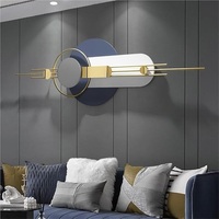 Moderne Ästhetische Geometrische Eisen-Wanddekoration Mehrfarbig für Schlafzimmer Büro Wohnzimmer Beste Geschenkidee Diwali