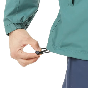 Chaqueta impermeable de alta calidad transpirable de lona acolchada de invierno con logotipo personalizado para senderismo al aire libre con cuello con capucha para hombre - Product Image 5