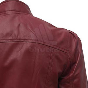 แจ็คเก็ตหนังผู้หญิงคุณภาพดีที่สุด แบบซิป คอตั้ง ระบายอากาศได้ดี เป็นมิตรกับสิ่งแวดล้อม แฟชั่นฤดูหนาว ด้านหน้าปรับแต่งได้ทุกแบบ - Product Image 4