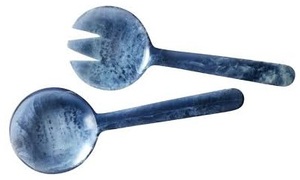 Cuchara de resina hecha a mano con elegante acabado brillante para cenar, revolver y servir, colección de vajilla de resina de calidad superior - Product Image 2