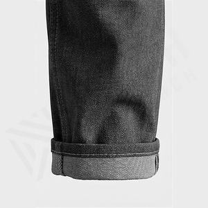 Jeans en denim extensible pour homme, coupe slim, couleur personnalisée, style délavé, pantalon décontracté durable, qualité supérieure en gros - Product Image 6