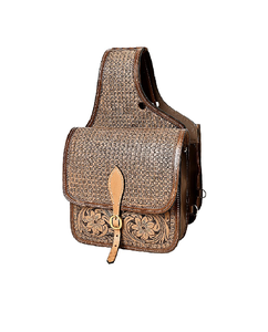 กระเป๋าอานม้าหนังแท้สำหรับขี่ม้าอุปกรณ์สำหรับนักขี่ม้าแบบตะวันตก - Product Image 1