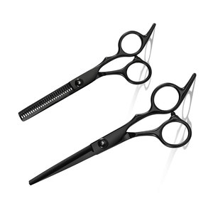Ciseaux amincissants pour cheveux ciseaux de coiffeur ciseaux à cheveux vente en gros ensemble de ciseaux de cisaillement de coiffeur de style professionnel - Product Image 6