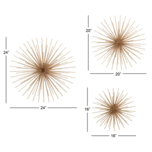 Tendance design métal décoration murale intérieur extérieur tenture hôtel restaurant maison salon chambre arts décoratifs en gros - Product Image 4