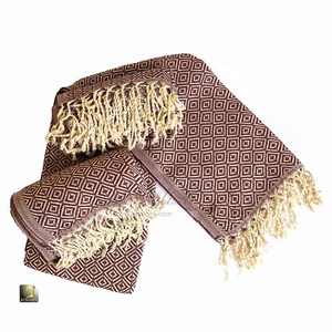 <b>Oversized</b> Quick Dry Microfiber <b>Beach</b> <b>Towel</b> Sand-Free with Custom Logo Striped Jacquard Pattern Extra Large for Gym Use - Product Image 1