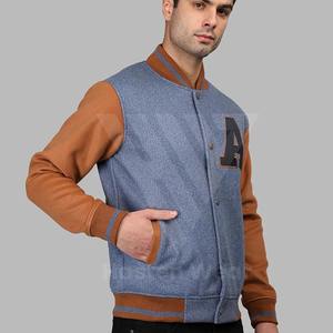 แจ็กเก็ตวาร์ซิตี้ของผู้ชายเสื้อแจ็คเก็ตมีฮู้ดเข้ารูปใส่สบายดีไซน์ลายโลโก้ได้ตามต้องการ - Product Image 2