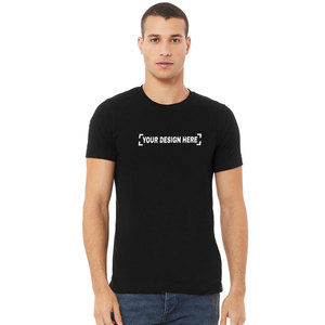 T-shirt en coton uni confortable pour homme - Product Image 4