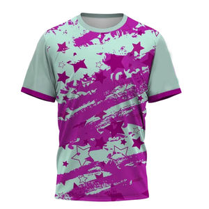 Chemise de maillot de football 100% polyester à motif solide Hauts imprimés à coupe automatisée pour adultes avec logo avant Service OEM disponible - Product Image 1