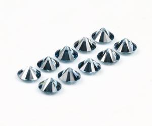 Diamante Cultivado en Laboratorio de 1.00 Ct, Corte Brillante Redondo, Color Azul, Certificado IGI, para Joyería, a Bajo Precio - Product Image 3