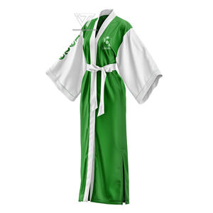 Custom Iota Phi Lambda Sorority Clothing Embroidered Silk Kimono Robe Women's Sleepwear Night Gown Greek Paraphernalia - Product Image 1
