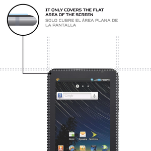 ฟิล์มกันรอยหน้าจอ ANTISHOCK สำหรับซัมซุงสำหรับแท็บเล็ตกาแล็กซี่แท็บซีดีเอ็มเอ - Product Image 4
