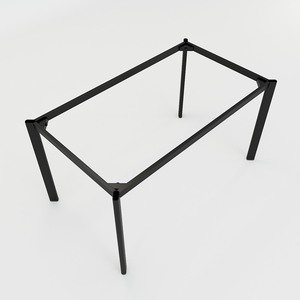 Cast Iron Minimalist Industrial 120x80cm Oval Table <b>Legs</b> for Dining and Cabinet Use-HCOV006 - Product Image 1
