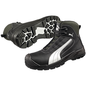 Botas de Seguridad Cascades Mid S3 CI HI HRO SRC 20345:2011, Talla 43, Color Negro/Blanco, Entresuela Compatible con las Normas CI HI HRO SRC - Product Image 2