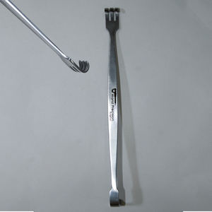 Retractor Senn Miller de 160 mm, Gancho para Piel de Doble Extremo, Manual, de Acero Inoxidable, Kit de Instrumentos Quirúrgicos, Certificado CE, Uso General - Product Image 1