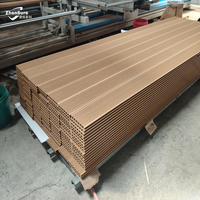 Plancher imperméable de qualité supérieure 100% - Bois d'Ipé du Brésil - Revêtement de terrasse en composite plastique ignifuge - Revêtement de terrasse creux en composite - Carrelage extérieur en composite