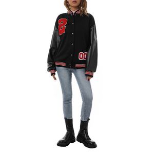 Chaquetas de Invierno Extra Grandes para Mujer, Estilo Y2K, Última Moda Urbana, Diseños Personalizados, Chaqueta Universitaria de Béisbol Hecha a Medida - Product Image 6
