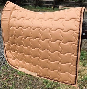 OEM Wholesale Custom Logo/Size/Color English Style Horse Saddle <b>Pads</b> High Quality Soft Material Comfortable saddle <b>pads</b> - Product Image 2