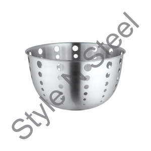 ชามถั่วขายส่งที่ไม่ซ้ำกันตัดการออกแบบผลไม้สลัดอาหารเตรียมชามผลไม้ที่มีรูปทรงกลมสแตนเลส - Product Image 1