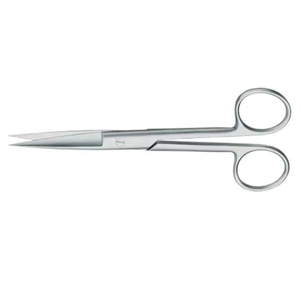 Ciseaux chirurgicaux à pointe acérée en acier inoxydable, instrument médical manuel pour la chirurgie générale, certifié CE Classe I - Product Image 5
