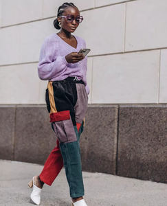 กางเกงผ้าลูกฟูกสำหรับผู้ชายกางเกงแนวสตรีทสวมใส่ในเมืองกางเกงฮิปฮอป - Product Image 4