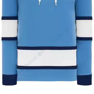 Sweat-shirts de hockey sur glace personnalisés avec logo imprimé, capuche à cordon, légers, séchage rapide, 100% polyester, haute qualité, service OEM pour - Product Image 2