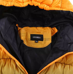 Veste de bombardier épaisse pour femmes capuche multicolore matelassé imperméable coupe-vent écologique manteau d'hiver respirant chaud - Product Image 4