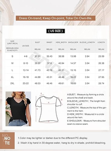 Camisetas populares de manga con volantes para mujer-Blusas acanaladas de punto informal de color sólido - Product Image 6