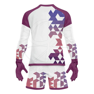 Nuevo modelo de entrenamiento para niños, conjuntos de camisetas de portero de fútbol con camisetas y pantalones de portero de tamaño personalizado - Product Image 3