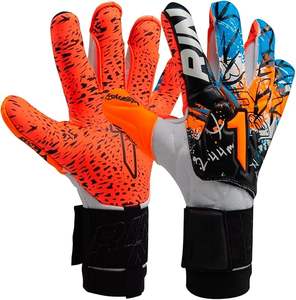 Gants de gardien de but en cuir de qualité supérieure personnalisables, imperméables, à doigts entiers, pour l'extérieur - Product Image 5