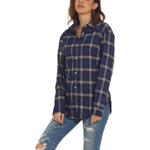 2025 verano estilo tradicional camisas de botón de franela para mujer 100% algodón cuello vuelto buena calidad frente hecho Pakistán para oficina - Product Image 6