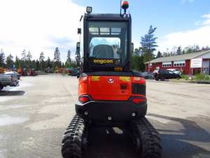 Miniexcavadora Kubota U27-4 con Motor EURO 5, Excavadora Compacta con Brazo Oscilante para Construcción, Paisajismo y Trabajos de Servicios Públicos - Product Image 4