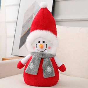 Fabricant Custom Kid-Friendly Snowman Plush Toy Promotional Catégorie Gift - Product Image 4