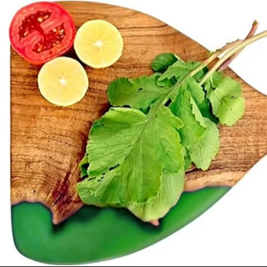 Vente en gros Nouveau design de planches à découper en résine époxy noyer Bloc à découper en bois d'olivier pour cuisine Hôtel Restaurant Option économique - Product Image 1