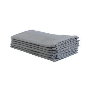 100% ensemble de serviettes en satin de coton à séchage rapide serviette en lin solide blanc tissé pour la maison hôtels restaurants utilisation durable de la cuisine - Product Image 5