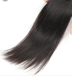Máquina de cabello humano indio Remy, extensión de cabello de doble estiramiento, cabello liso - Product Image 1