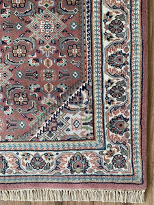 Alfombra de lana anudada a mano Bidjar tradicional, Alfombra tejida a mano de alta calidad para sala de estar, dormitorio y área de cocina - Product Image 4