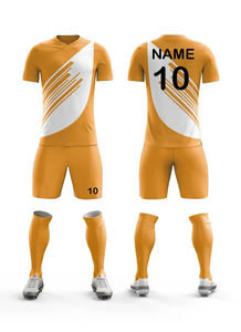 Meilleurs uniformes de football en polyester par sublimation, design personnalisé, couleur dégradée, séchage rapide, respirant, prix de gros OEM, logo personnalisé - Product Image 6